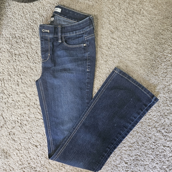White House Black Market Denim - White House Black Market Blue Boot Leg Jeans
